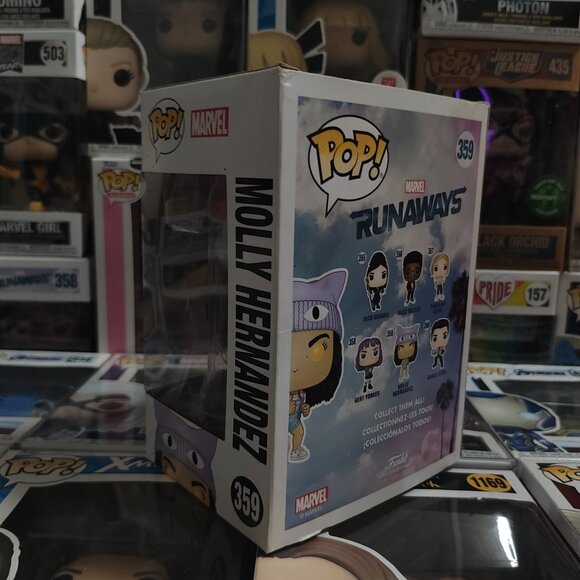 Funko Pop Marvel Runaways Molly Hernandez #359 - Box Damage - Picture 4 of 7